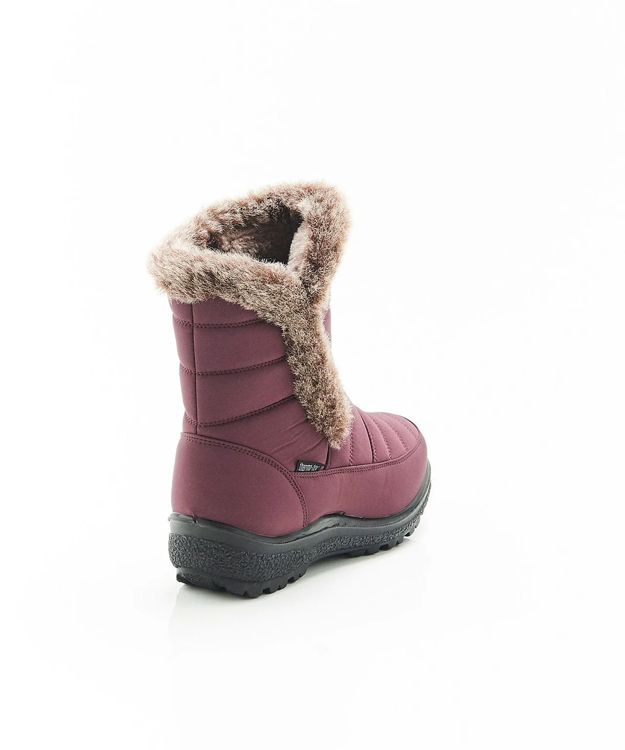 Cushion-Walk Quilted Boots, Comfortable Footwear