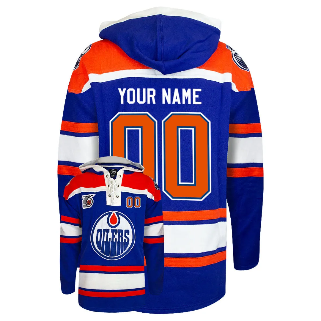 Customizable Oilers Retro Lacer Hoody