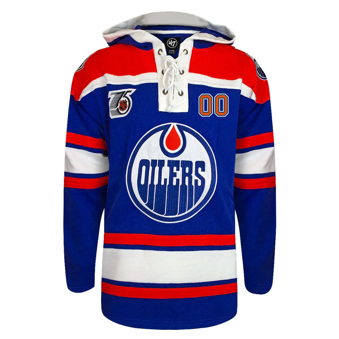 Customizable Oilers Retro Lacer Hoody