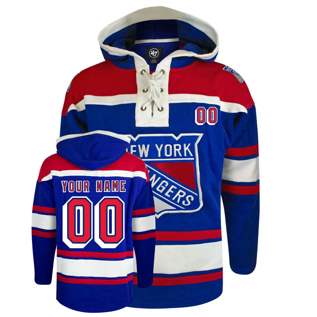 Customizable Rangers Fleece Lacer Hoody