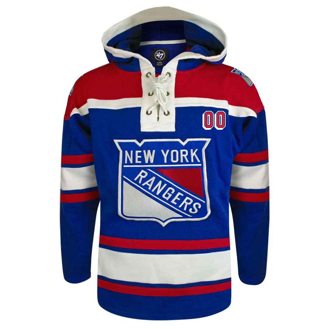 Customizable Rangers Fleece Lacer Hoody