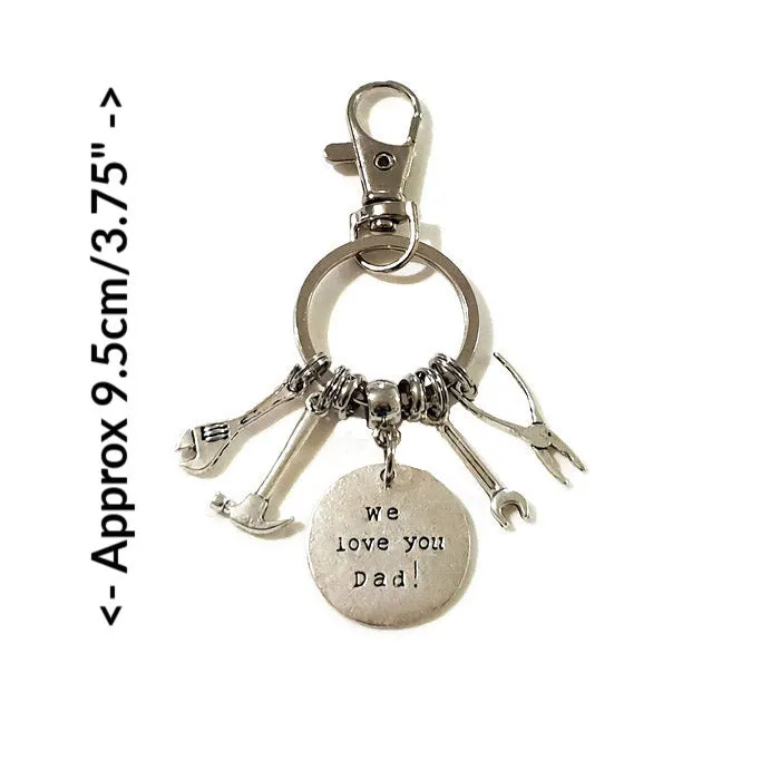 Dad Keychain Gift - Heartfelt Reminder of Love for Him