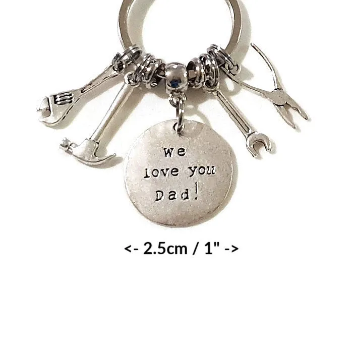 Dad Keychain Gift - Heartfelt Reminder of Love for Him