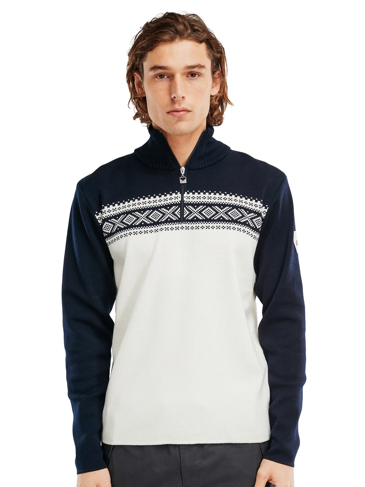 Dale of Norway Dalestolen Sweater Off White Men's.