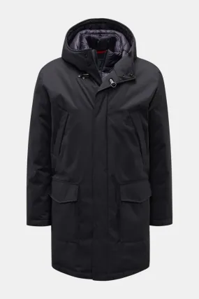 Dark navy FAY down coat