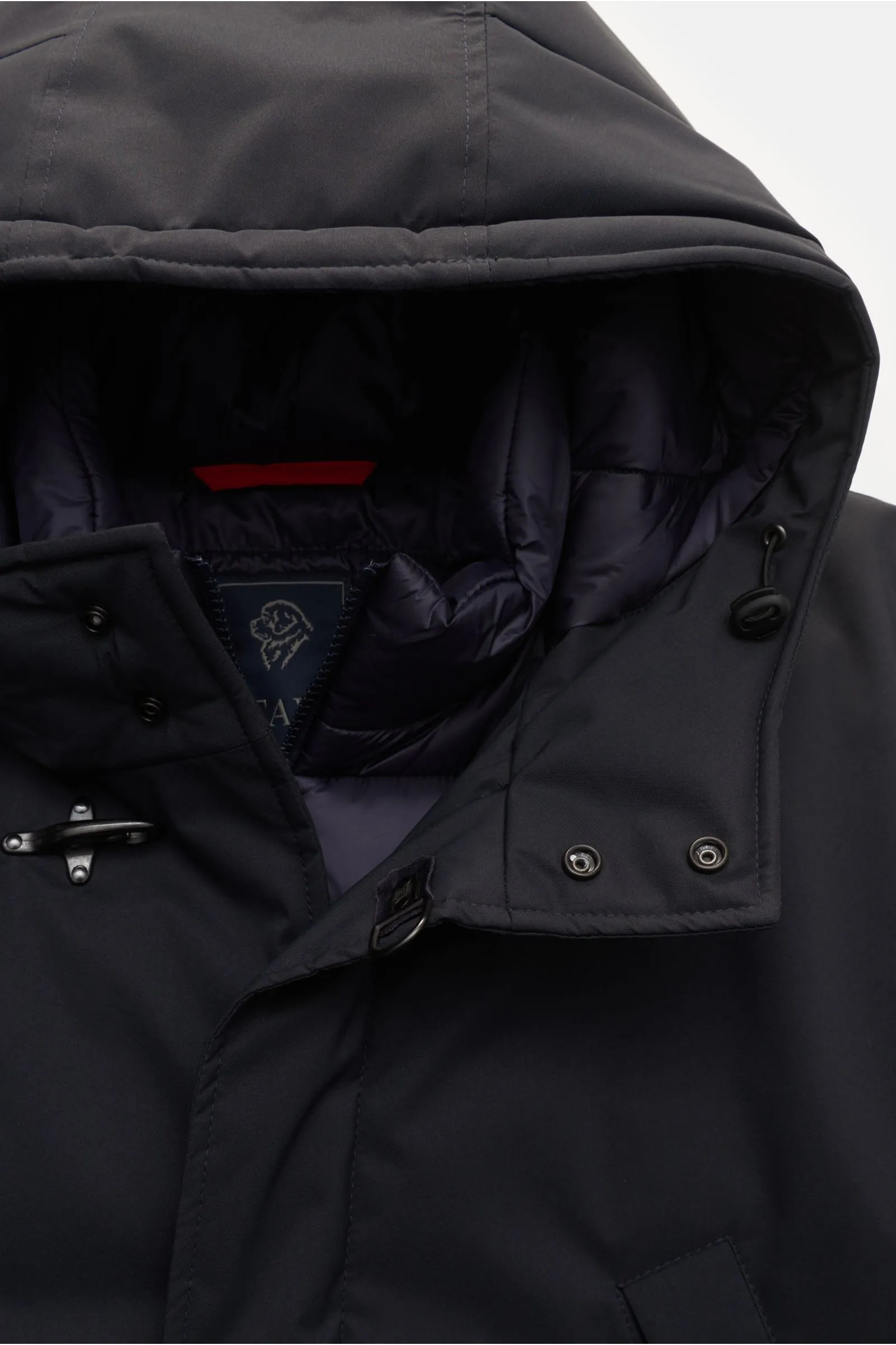 Dark navy FAY down coat