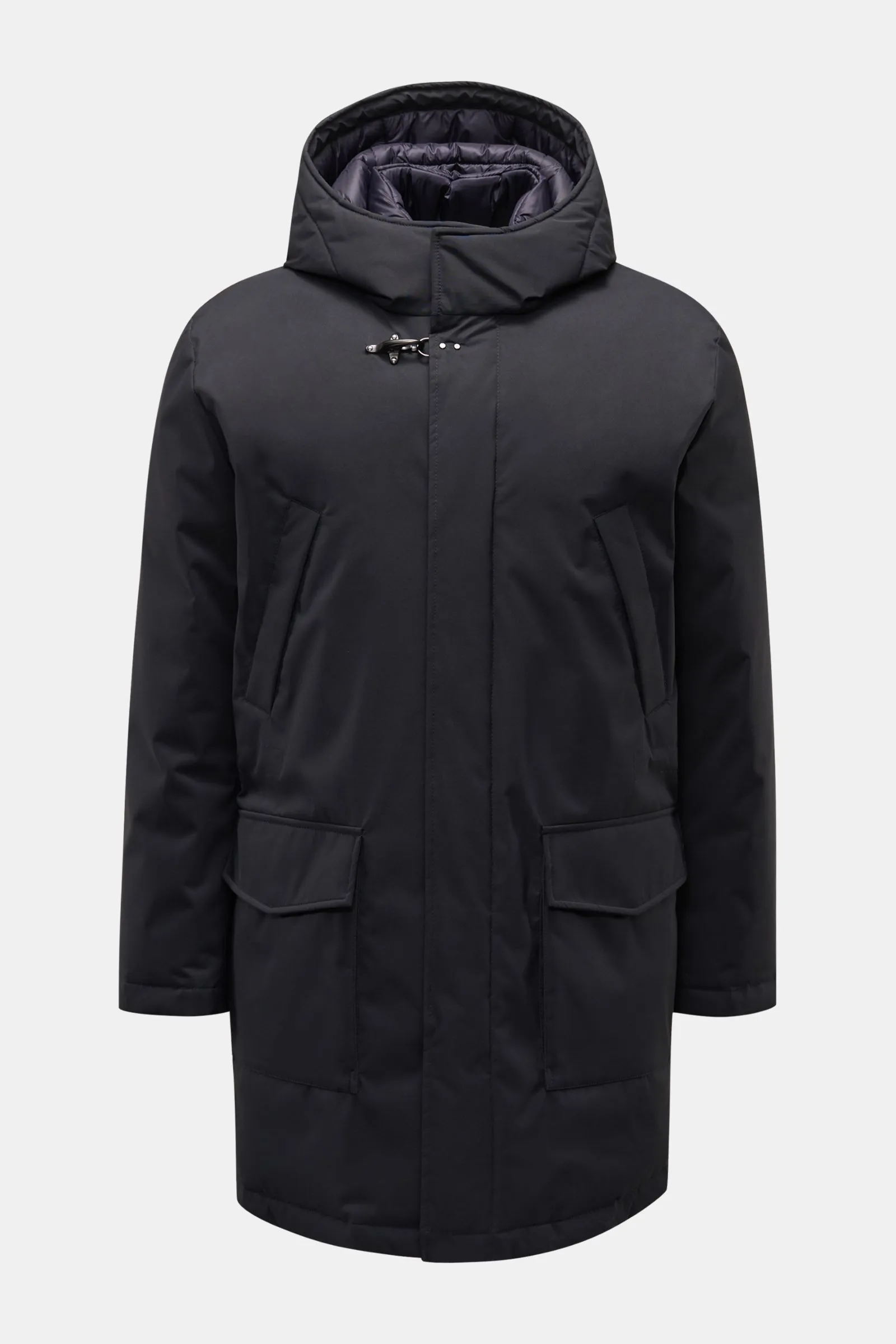 Dark navy FAY down coat