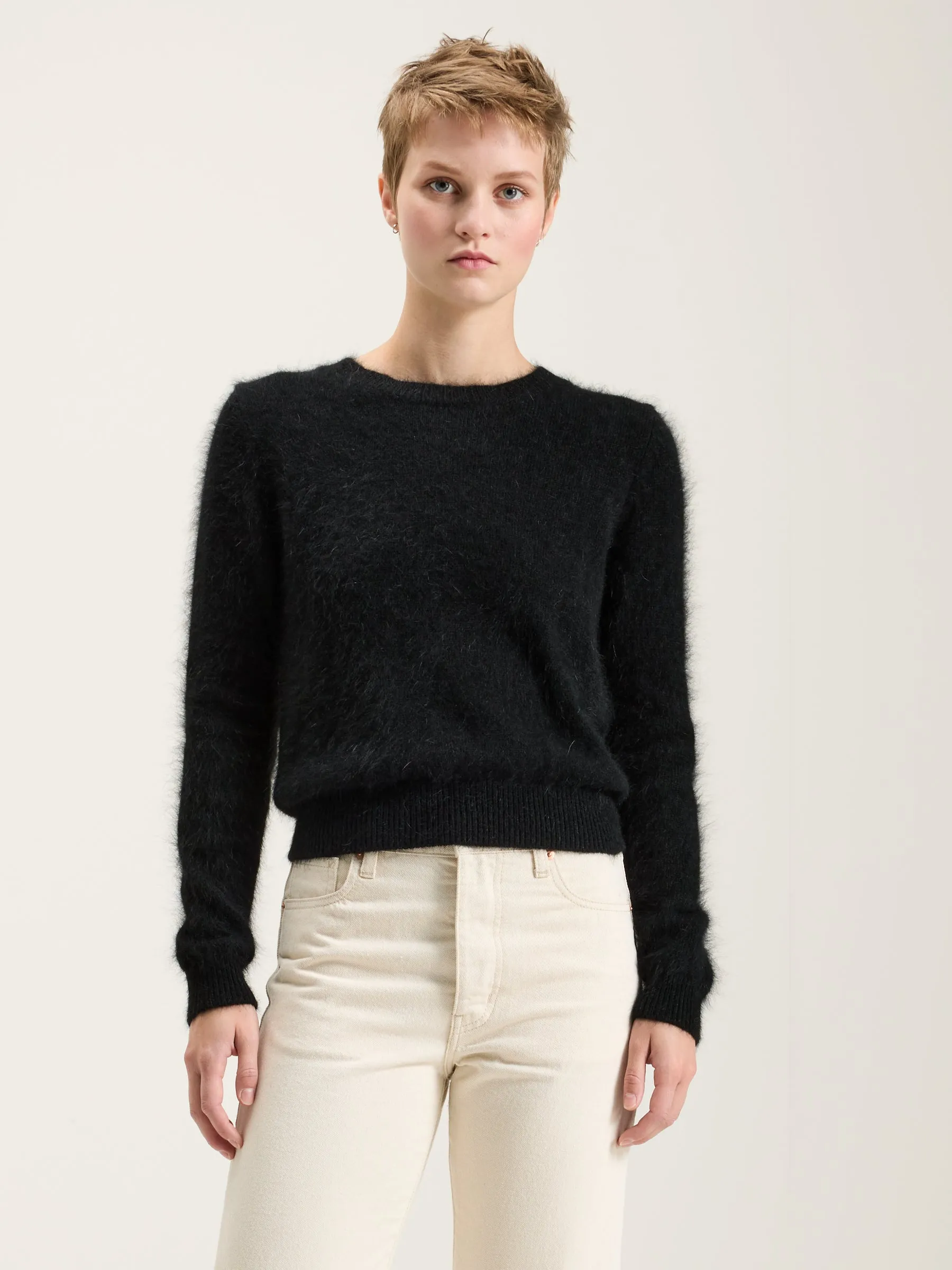 DATTI Sweater in Off Black - Style 242 Women's