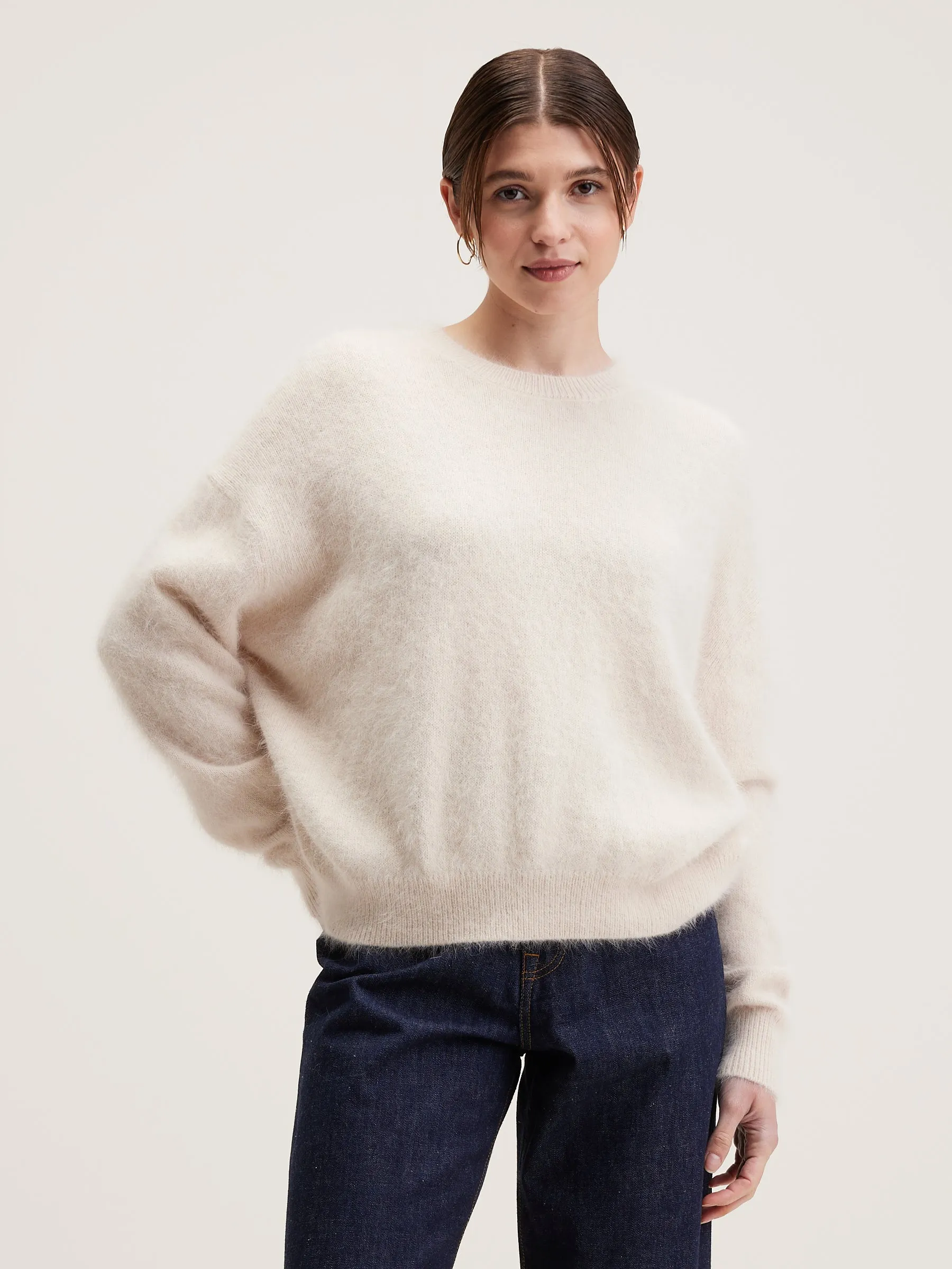 Datus Sweater 242 Parchemin White