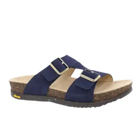 Dayna Navy Suede Sandal by Dansko - Women's