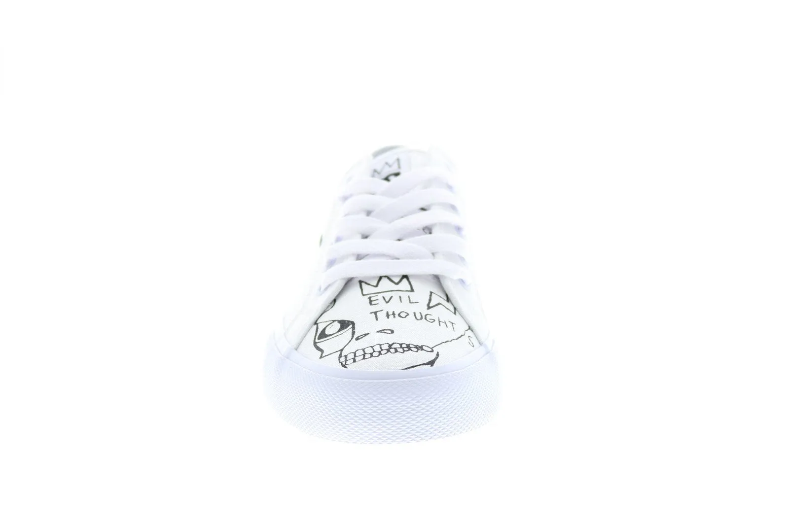 DC Basquiat Men's White Sneakers - Collaboration & Limited Edition