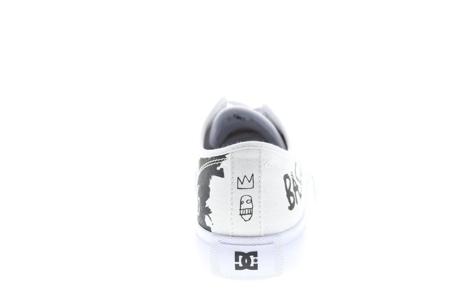 DC Basquiat Men's White Sneakers - Collaboration & Limited Edition