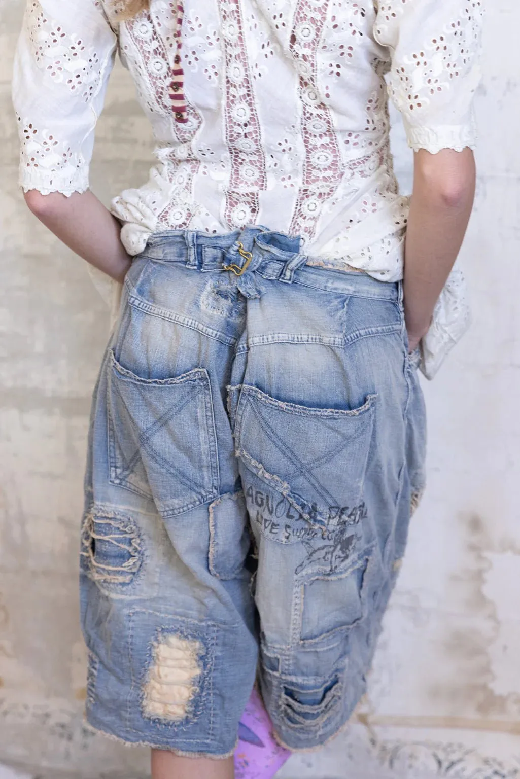 Denim Shorts - Magnolia Pearl Miner Style