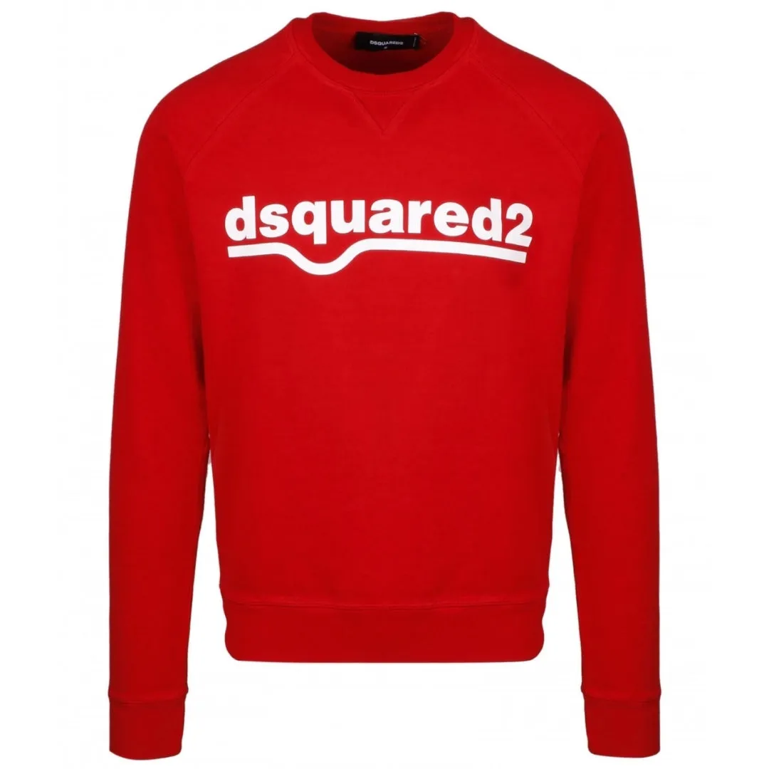 Dsquared2 Men's Red Jumper S74Gu0460 307 - Buy Online