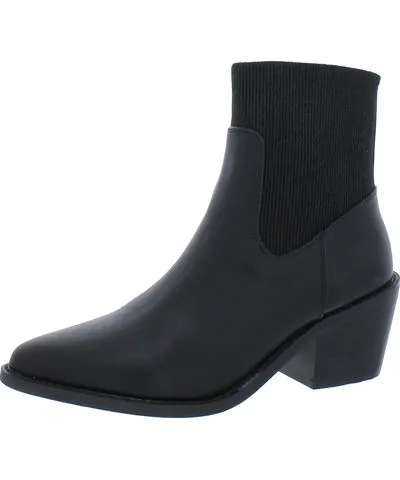 DV By Dolce Vita Olystia Women's Faux Leather Pointed Toe Ankle Boots