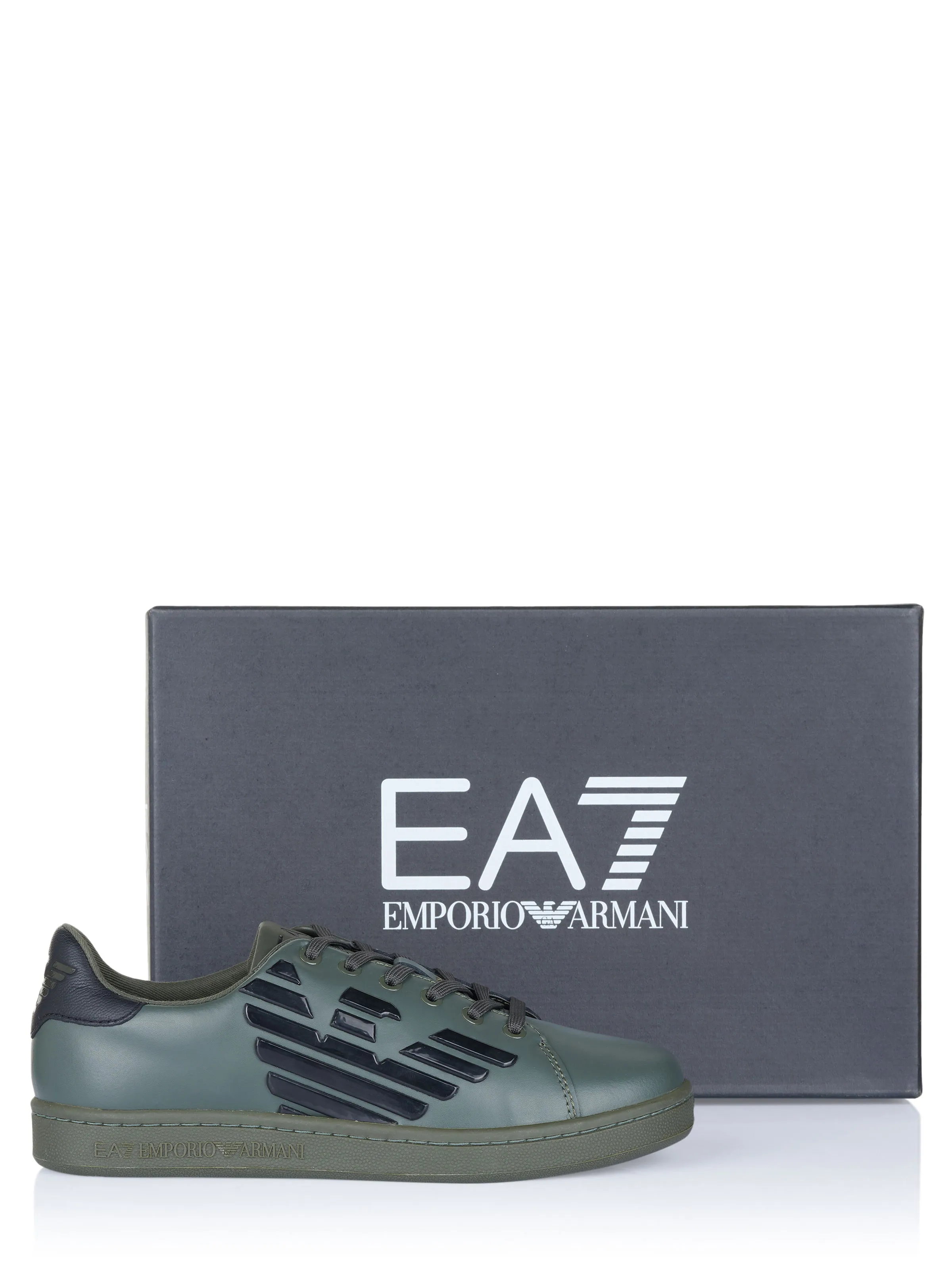 EA7 Emporio Armani Olive Shoe.