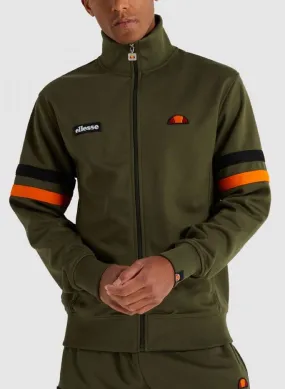 Ellesse Roma Track Jacket Khaki Apparel