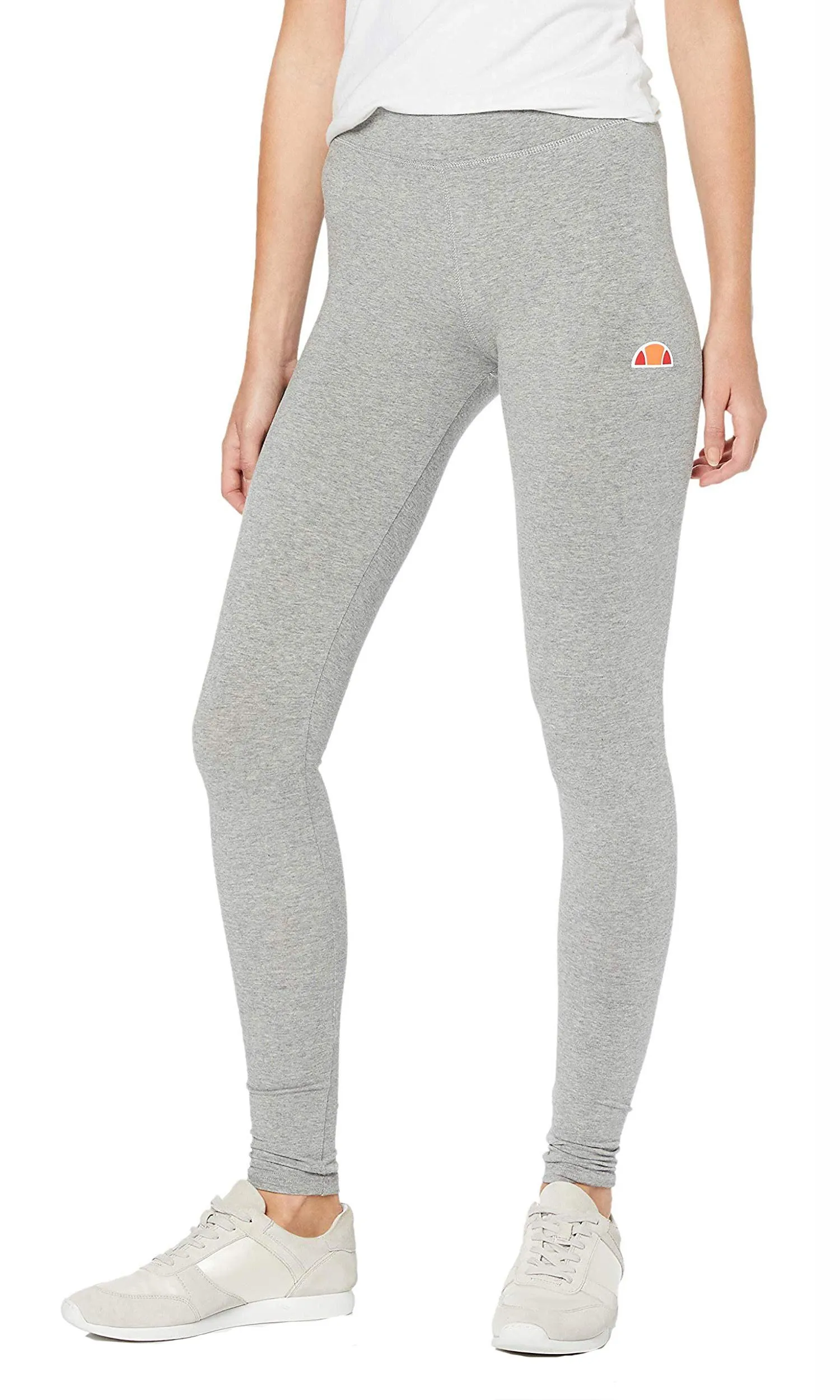 Ellesse Women's Solos Leggings Pants Grey Marl