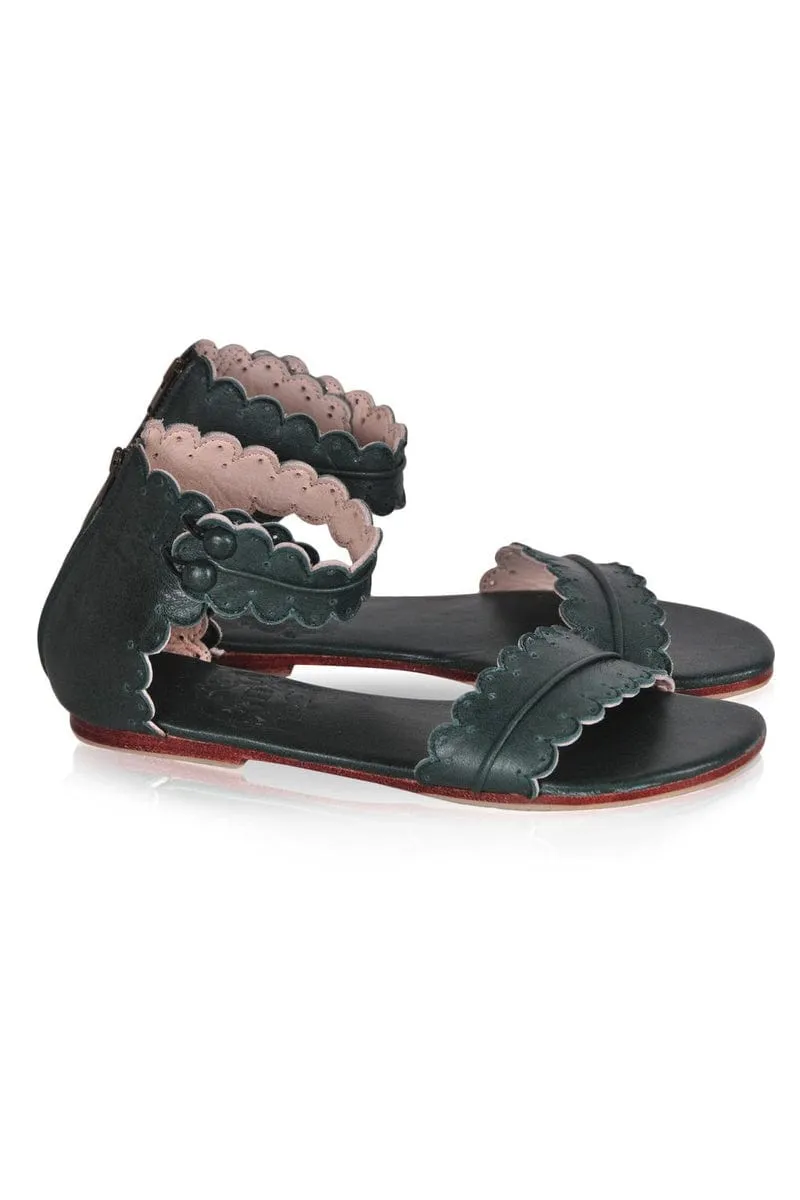 Emerald Midsummer Sandals: Online Shopping for Trendy Footwear.