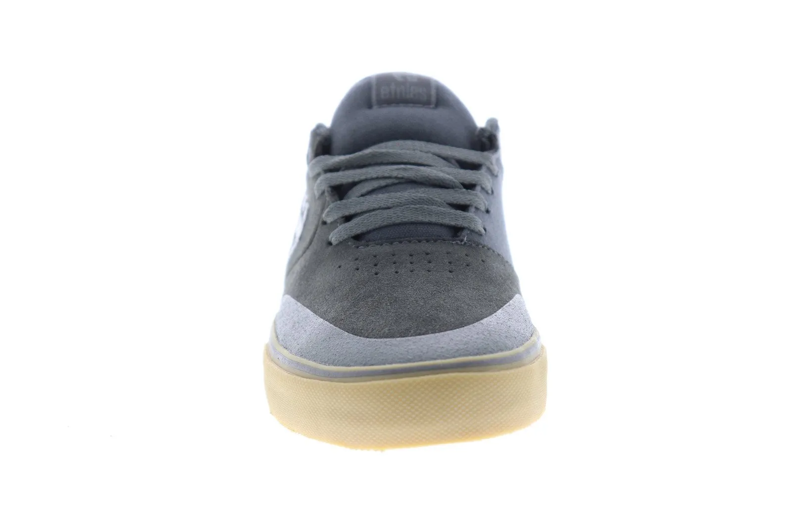 Etnies Marana Vulc Gray Suede Low Top Lace Up Skate Sneakers Shoes