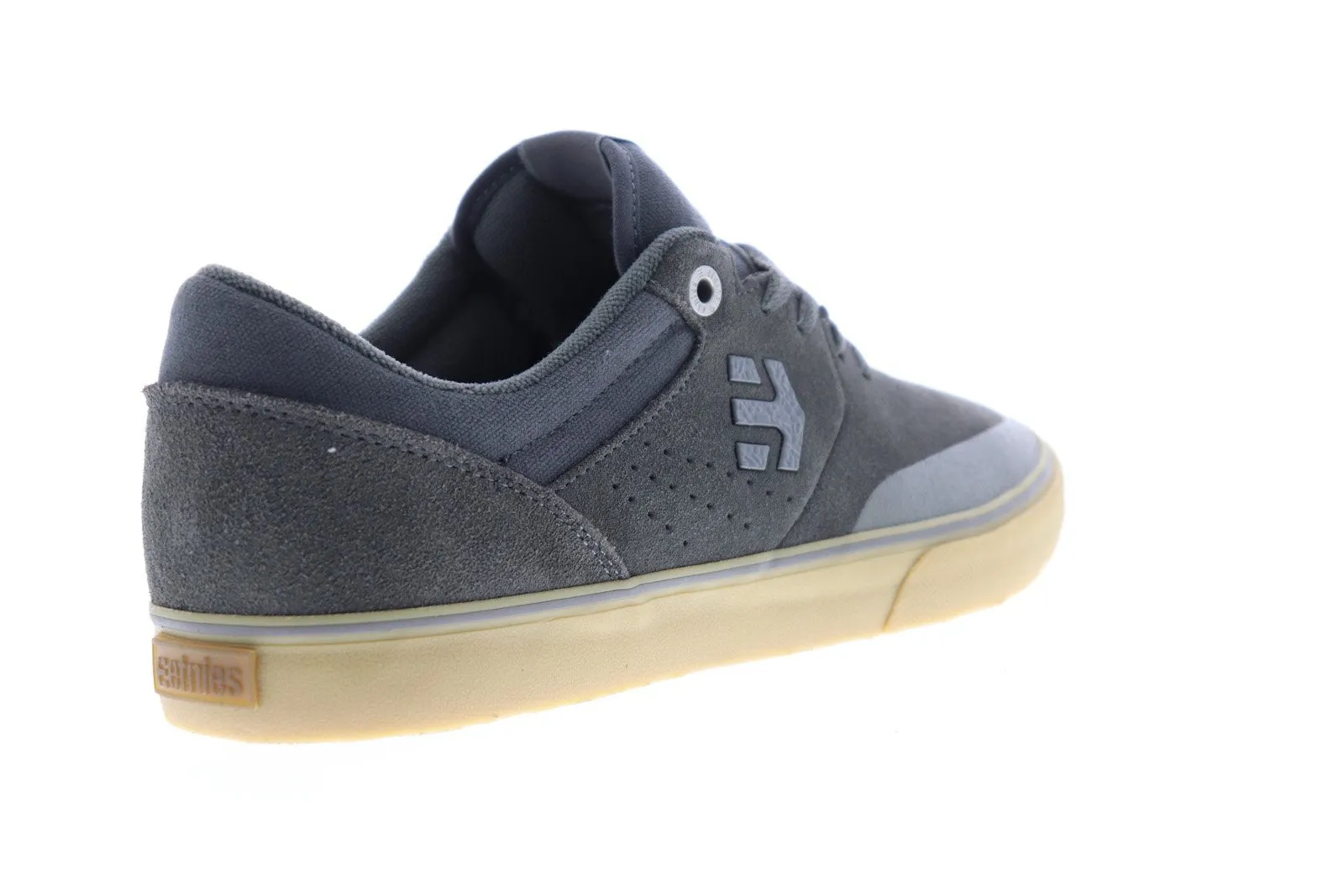 Etnies Marana Vulc Gray Suede Low Top Lace Up Skate Sneakers Shoes