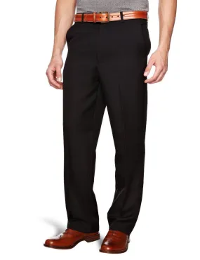 Black Farah Flexi Waist Trousers