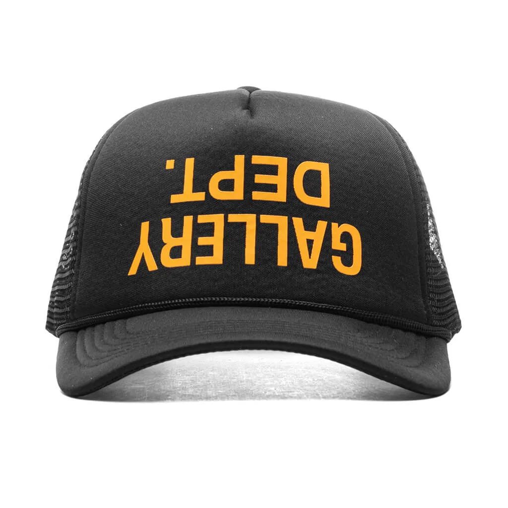 Black Trucker Cap for Men