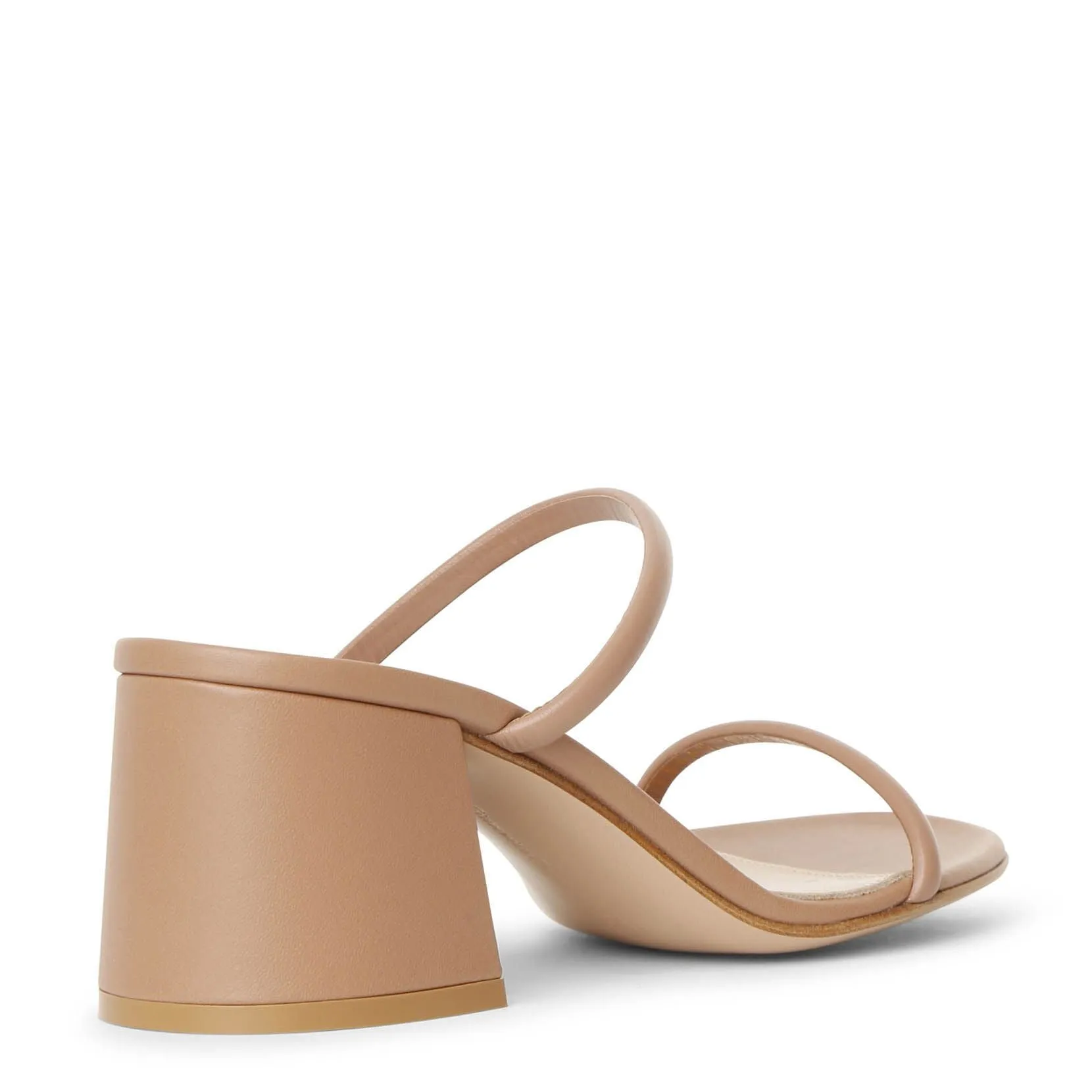 Gianvito Rossi Byblos 60 Dark Beige Leather Sandals