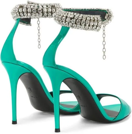 Giuseppe Zanotti Green Sandals