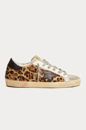 Golden Goose Leopar Super-Star Sneaker, Fashionable Footwear