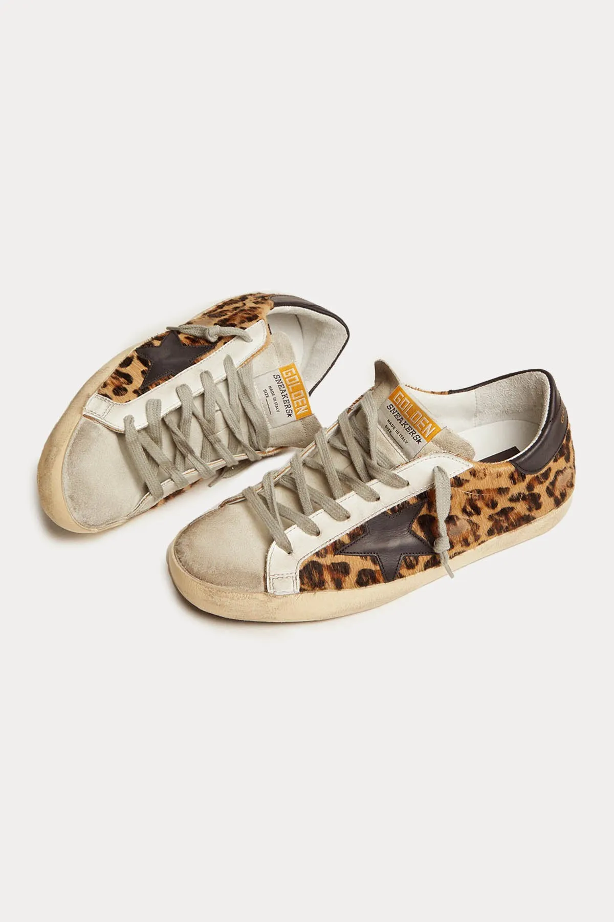 Golden Goose Leopar Super-Star Sneaker, Fashionable Footwear