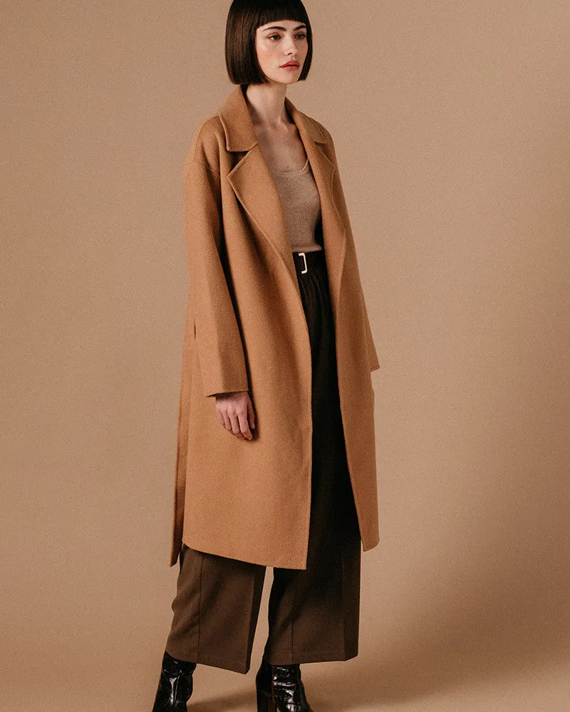 Grace Mila Lilano Camel Coat