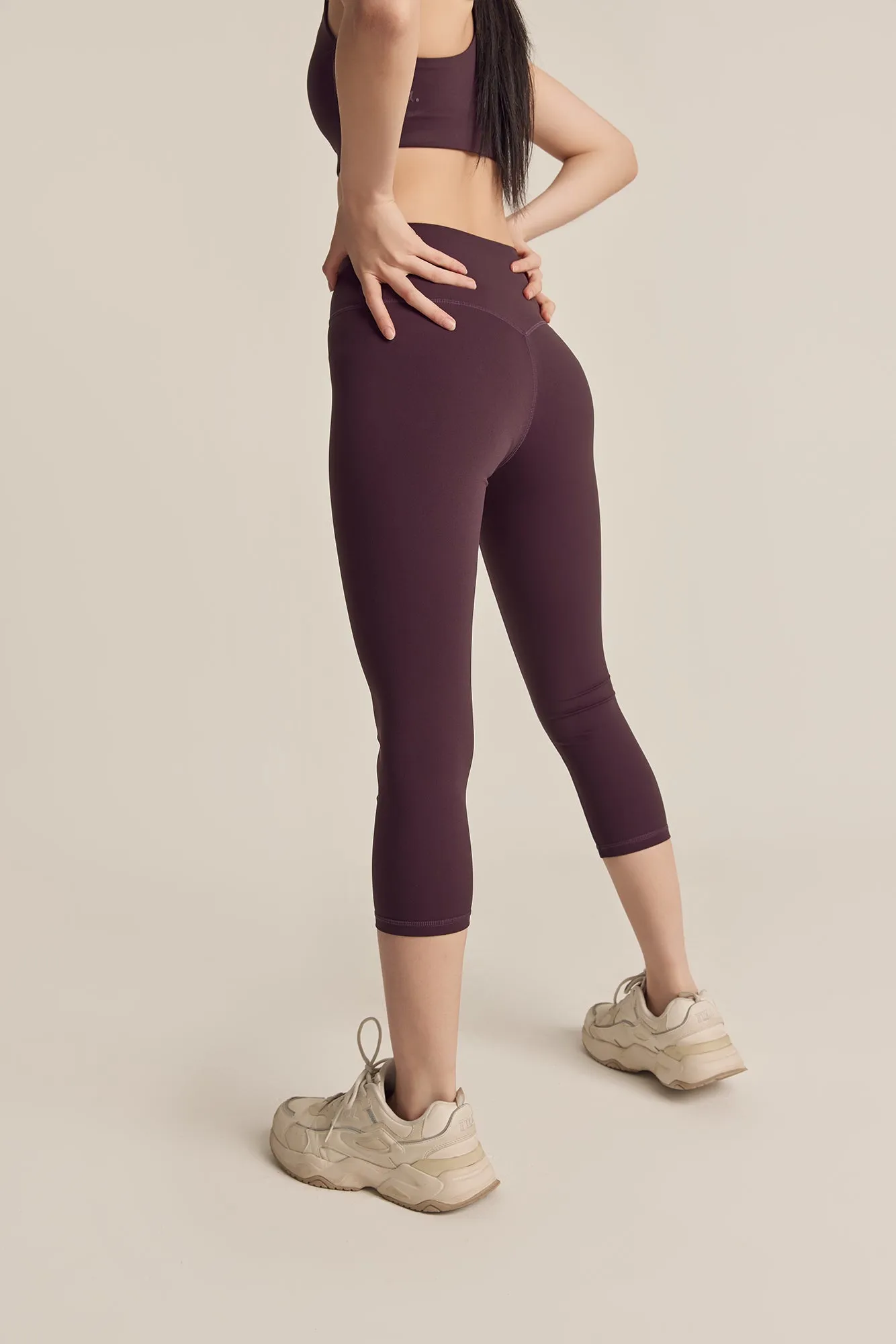 Grape Crop 21 Leggings