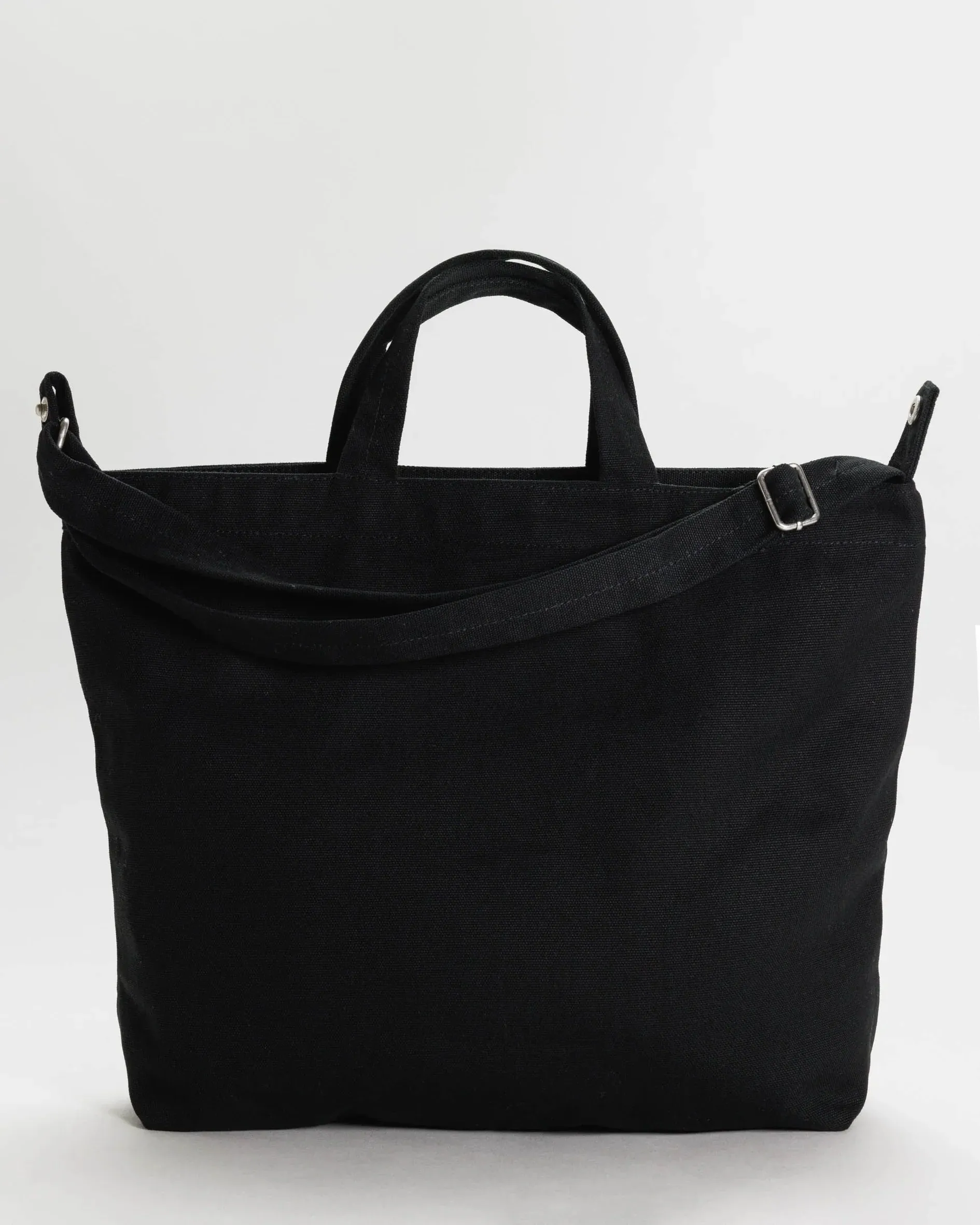 Black Horizontal Zip Duck Bag