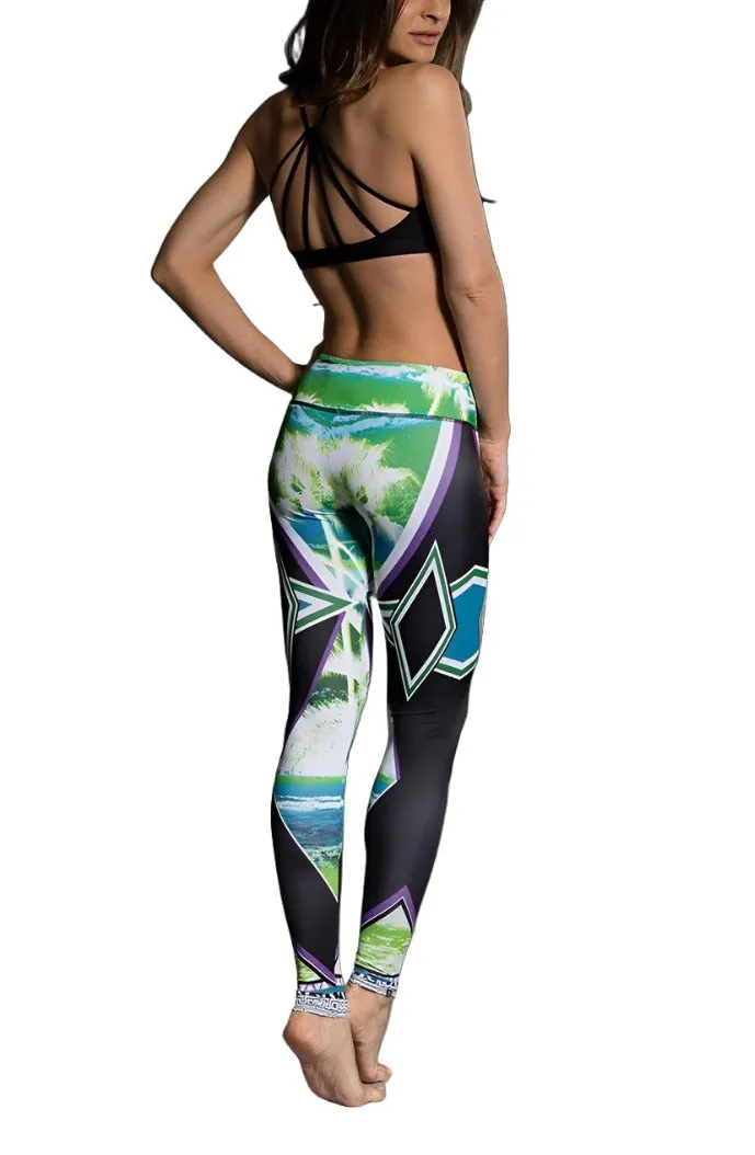 Hot Yoga Graphic Leggings by Onzie - Style 229