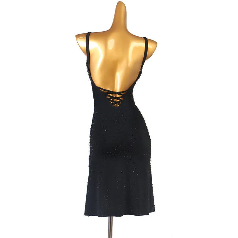 Inky Charisma Latin Dance Dress