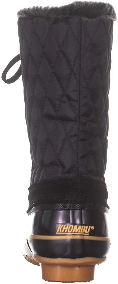 Khombu Women's Bridget Snow Boot in Black