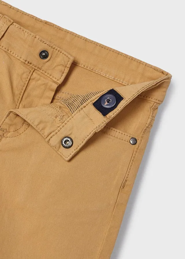 Kids Camel Twill Shorts