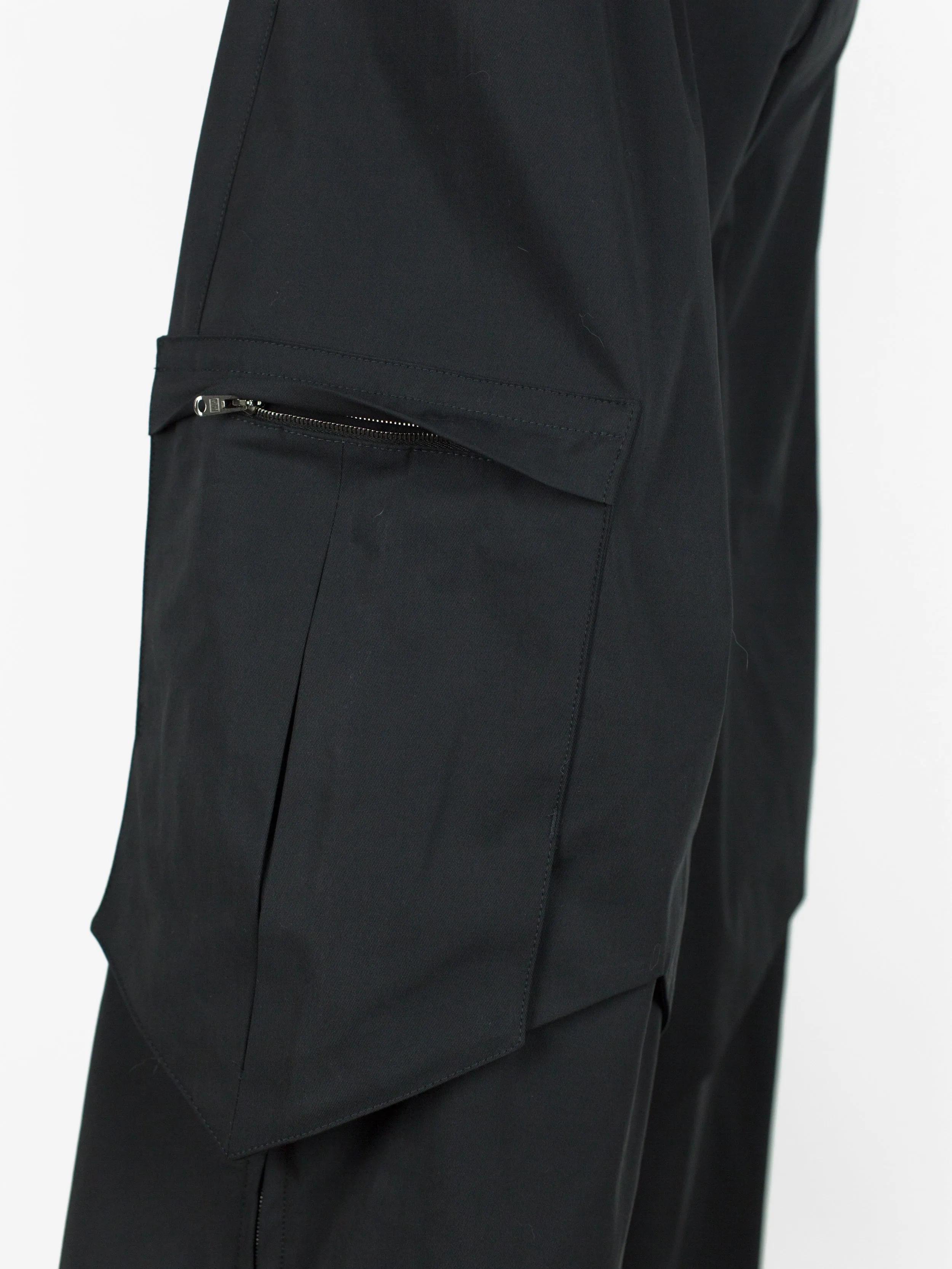 Kiko Kostadinov AW20 00092020 Bindra Cargo Pants Black