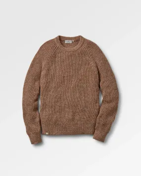 Knitted Sweater Made from Recycled Materials