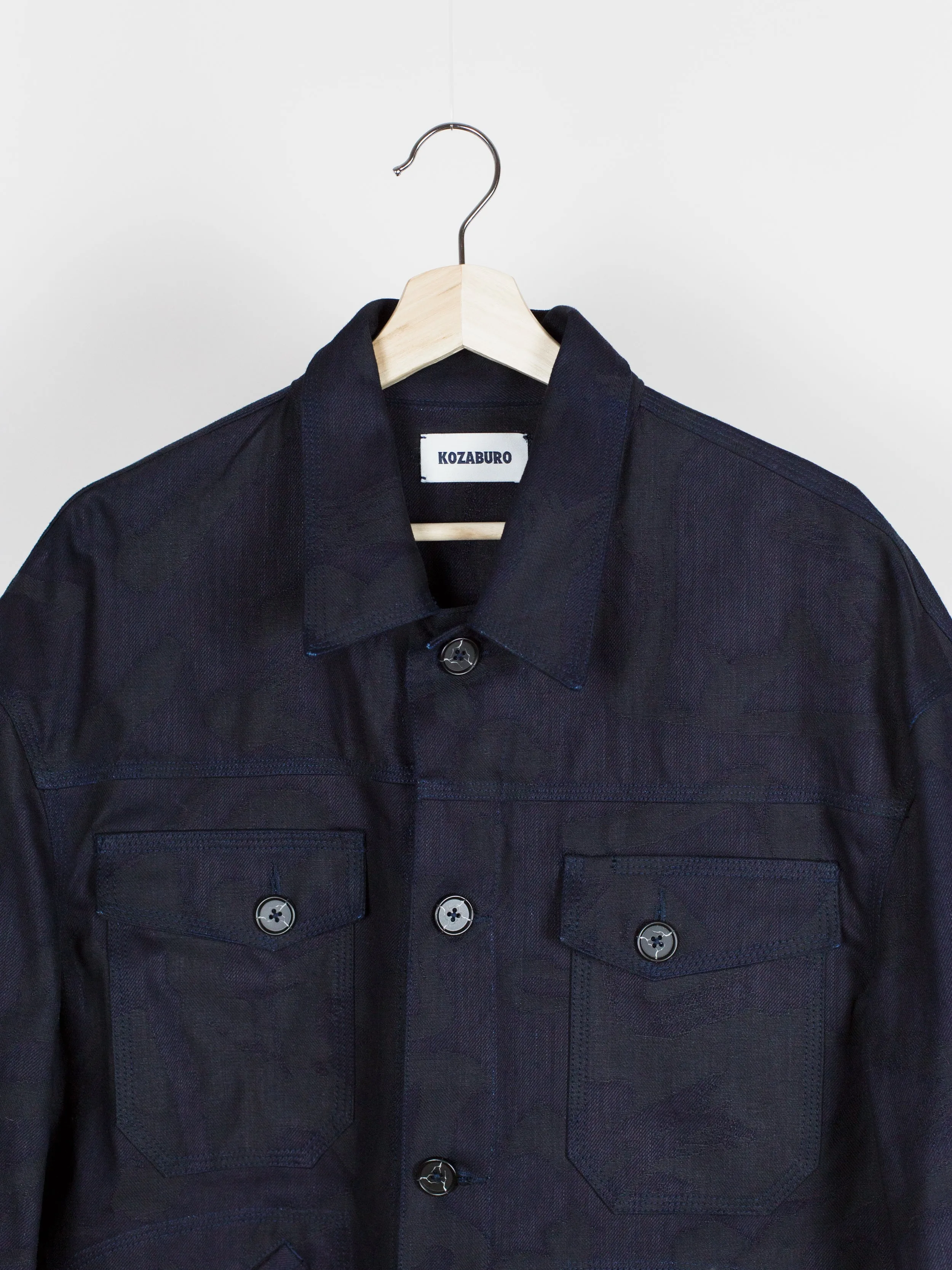 Kozaburo SS19 Calligracamo Trucker Jacket