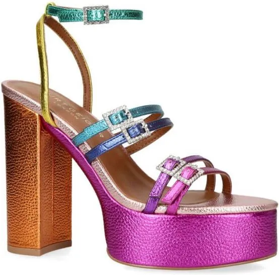 Kurt Geiger Pink Platform Sandals