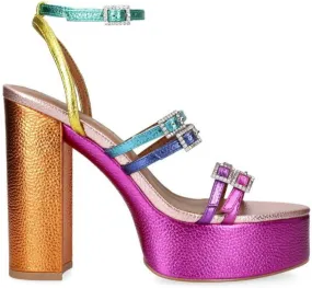 Kurt Geiger Pink Platform Sandals