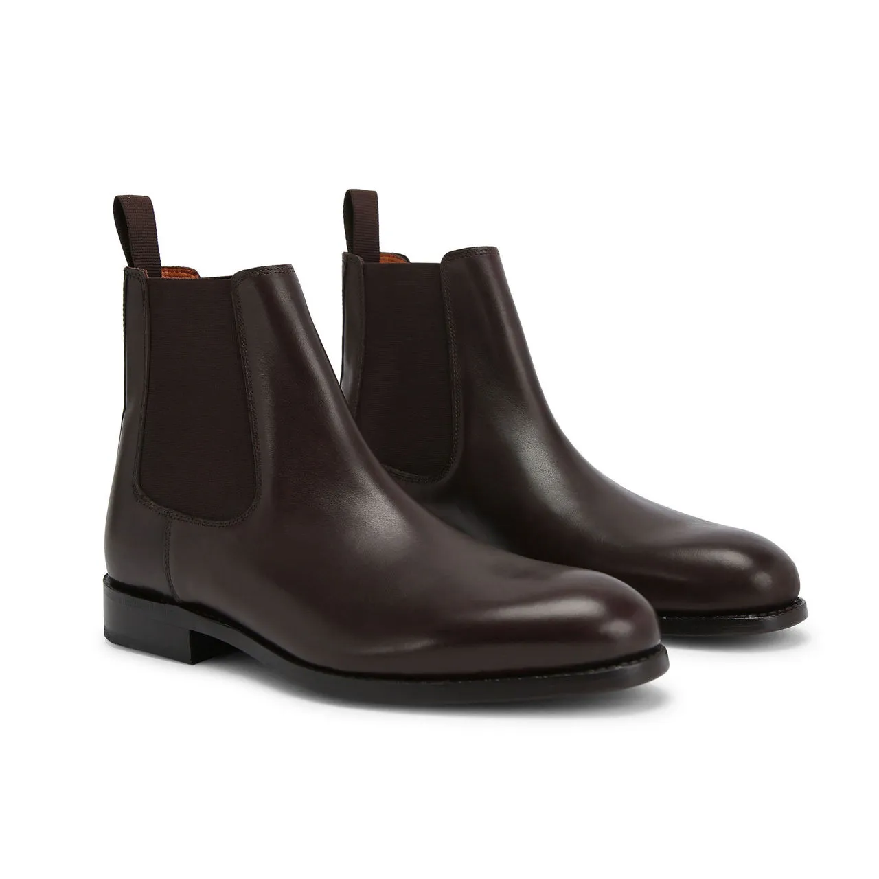 KURT GEIGER LONDON Brown Sloane Chelsea Boots