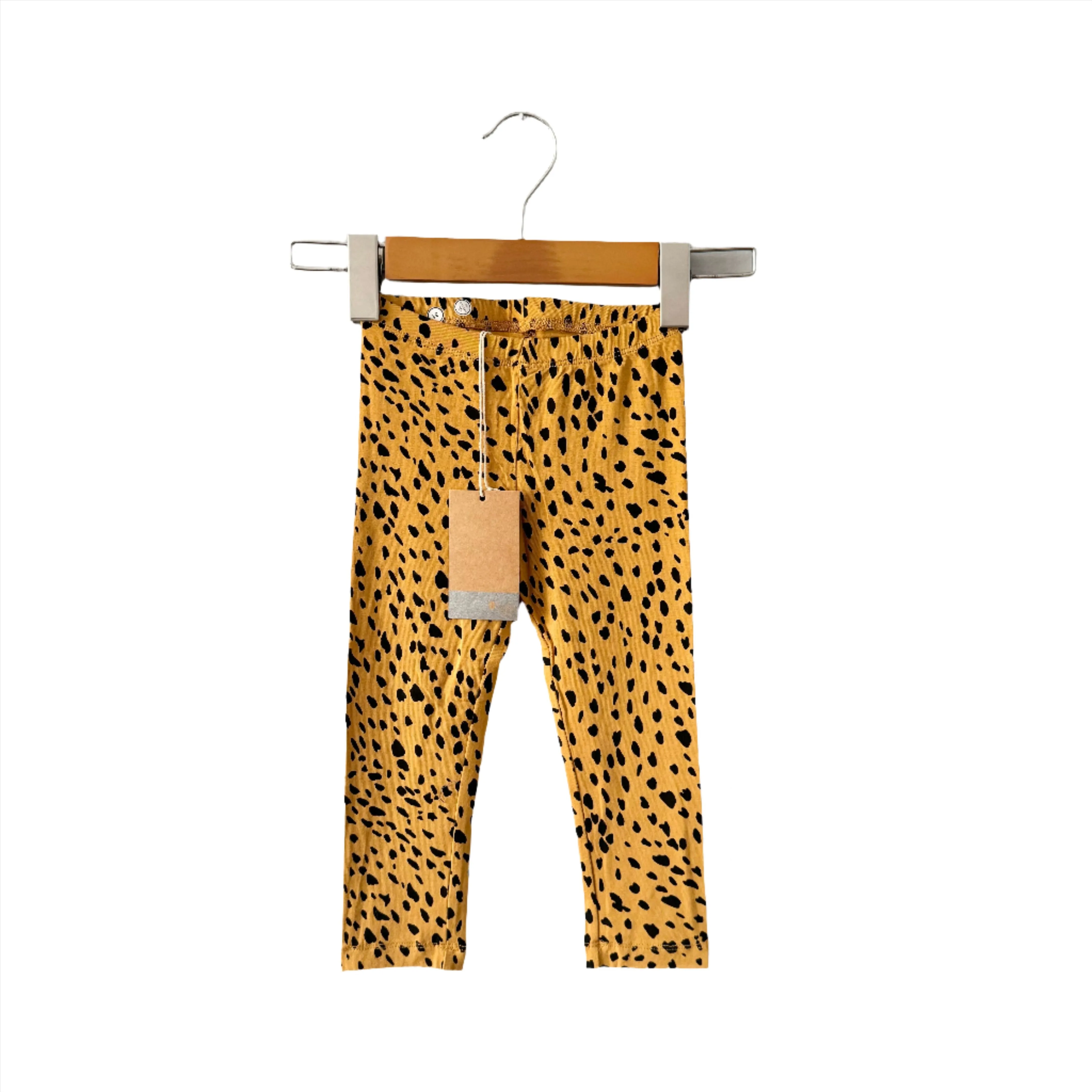 Kyte Leggings Marigold Cheetah 2T New with tag.