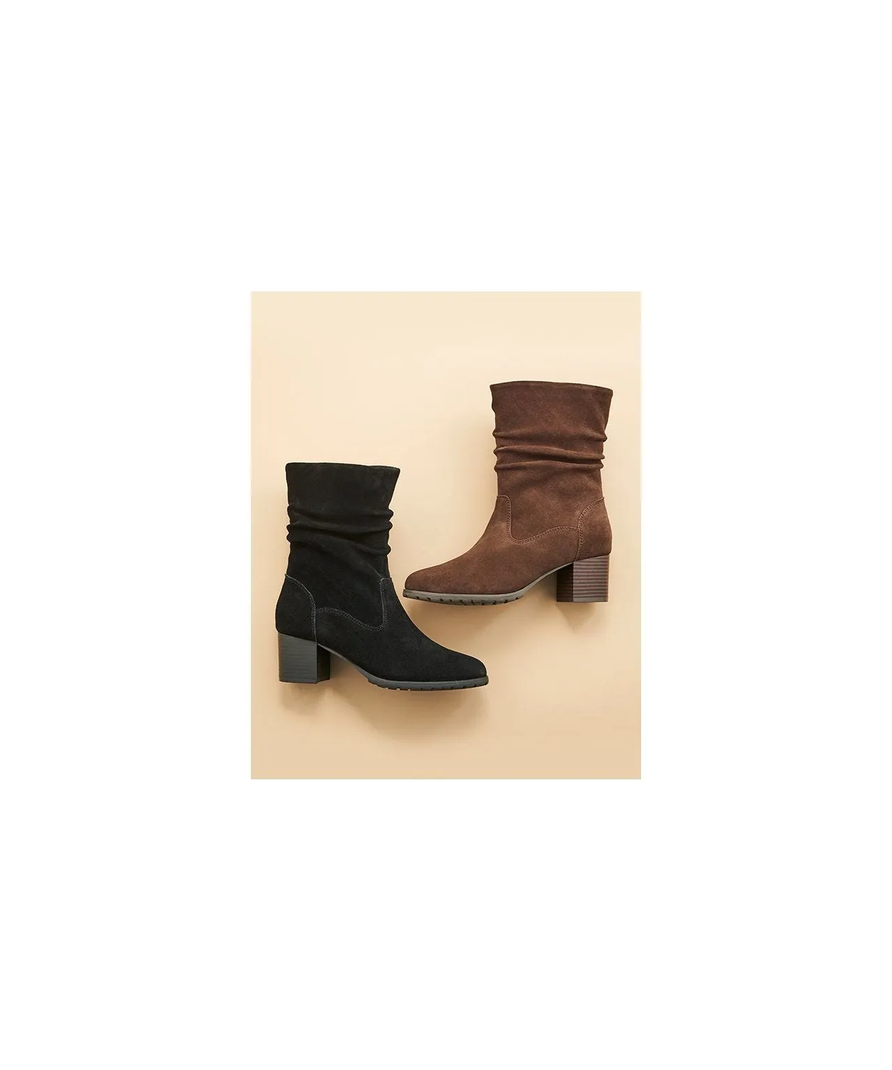 Elegant Ladies Dark Brown Boots for Women