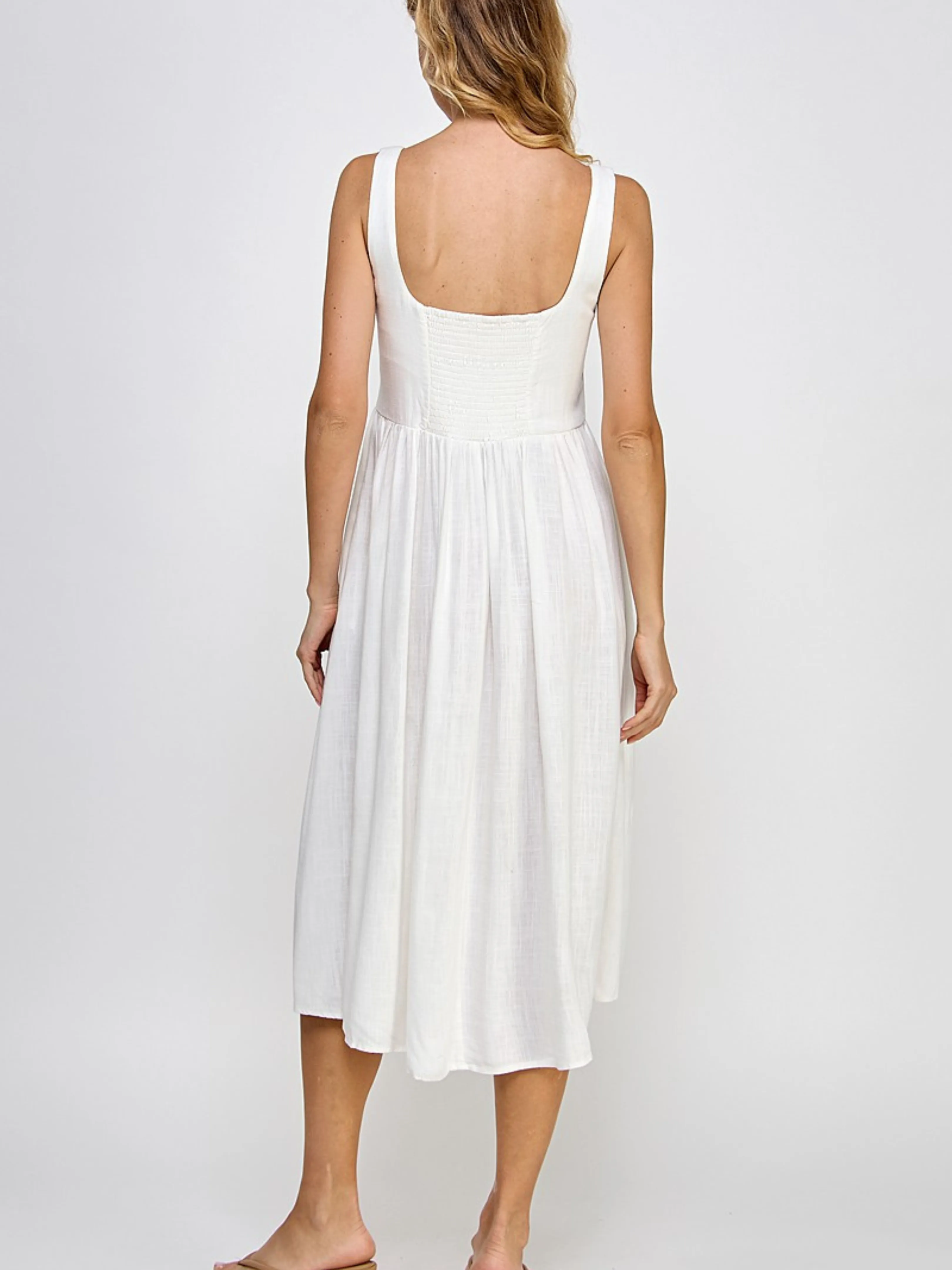 Linen Timeless Poise Dress