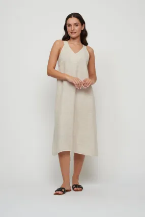 Linena Maxi Dress without Sleeves