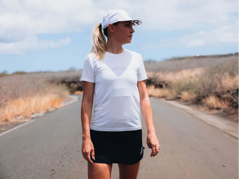 Logo Sleeveless T-shirt in White