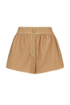 Lumiere Gold Shorts